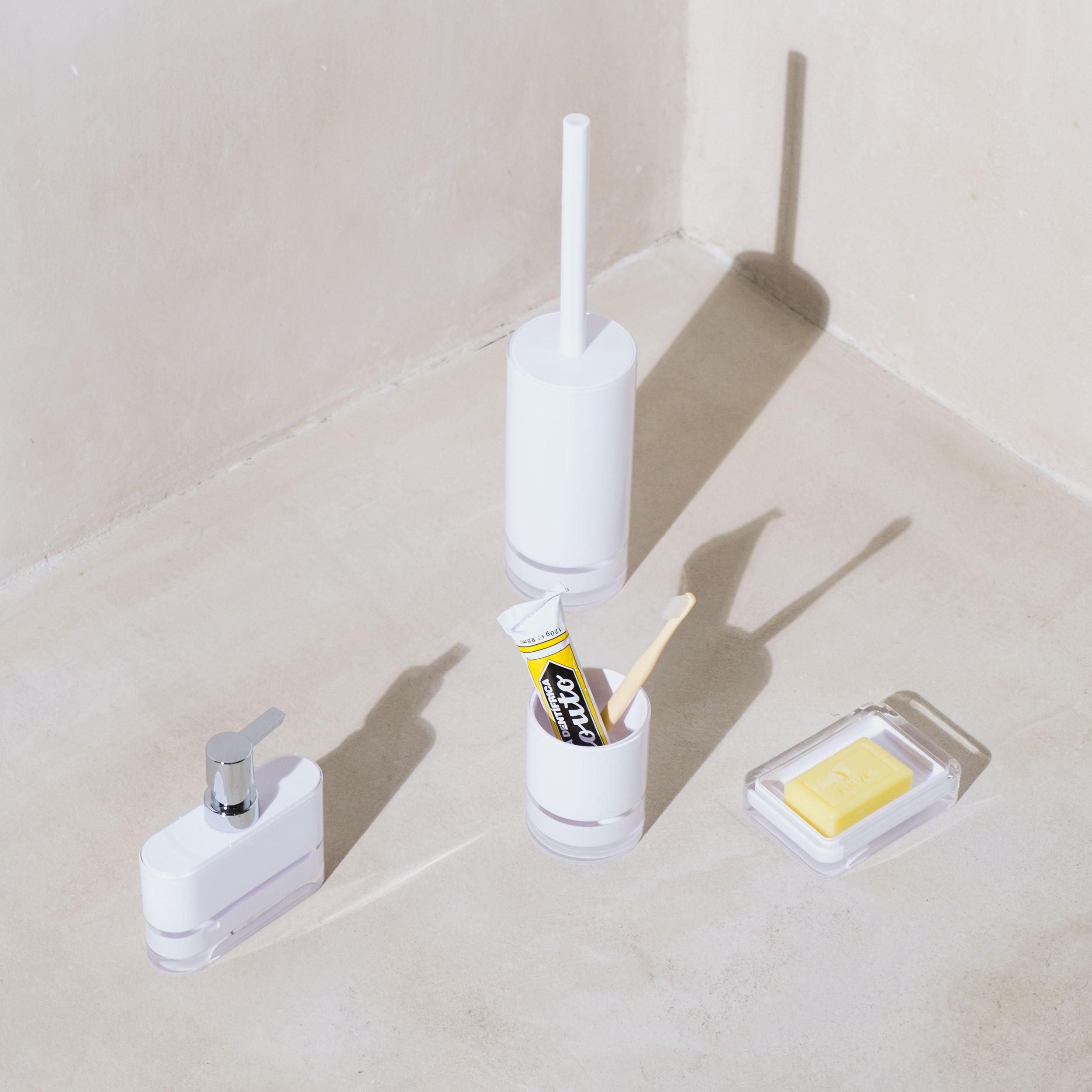 Thumbnail - Möve Seifenschale, Weiß, Kunststoff, 8.5x2.5x12 cm, Badaccessoires, Waschplatzzubehör, Seifenschalen