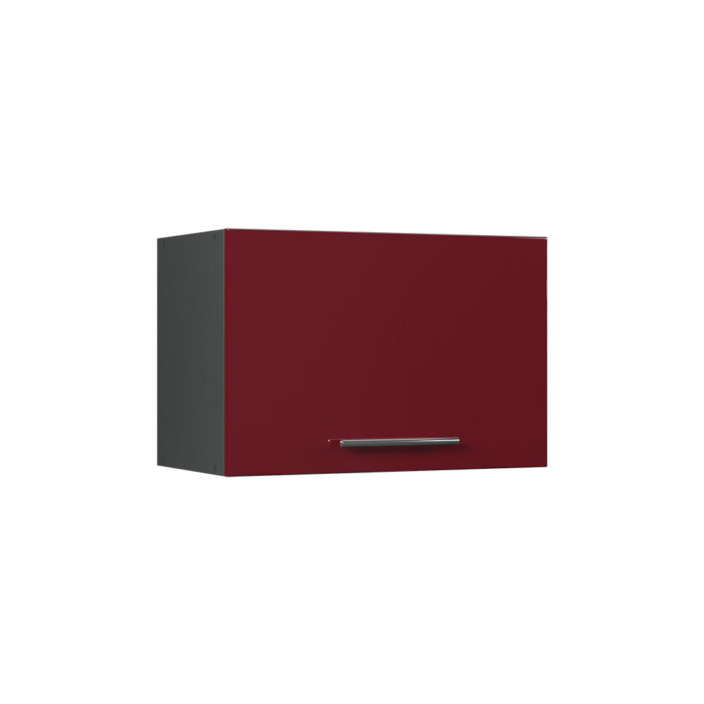 VÄGGSKÅP Fame-Line, Bordeaux högblank/antracit, 60 cm Bordeaux, Antracit 40/60/34.1 cm