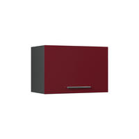 NÁSTENNÁ SKRINKA Fame-Line, Bordeaux vysoký lesk/antracitová, 60 cm - bordová/antracitová, kompozitné drevo (60/40/34.1cm) - Vicco