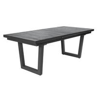 GARTENTISCH Nizza 200/260x100x75 cm, Keramik, Anthrazit - Anthrazit, Keramik (100/260/75cm) - dasmöbelwerk