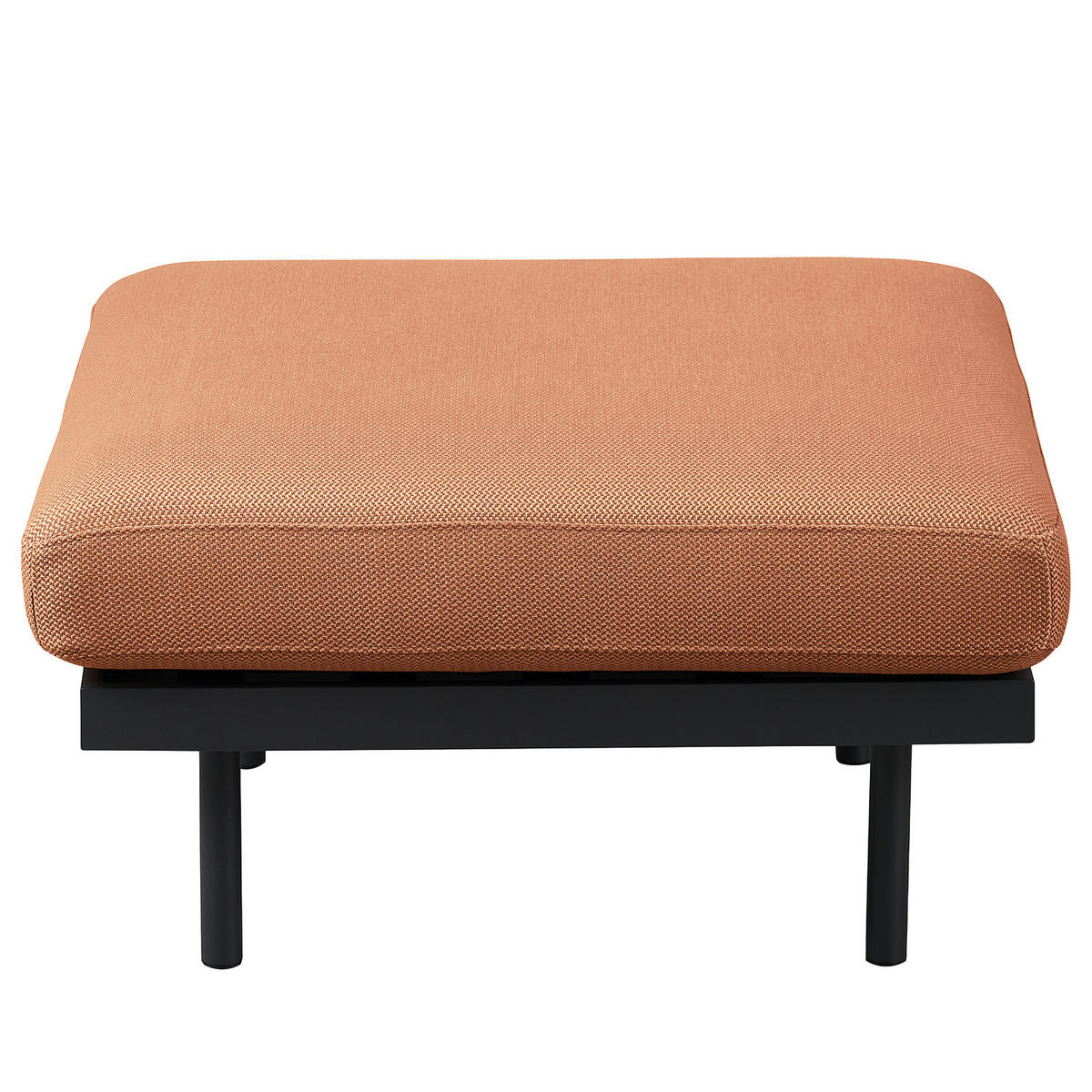 OUTDOOR-HOCKER - Rosa, Textil/Metall (77/44/77cm) - home24
