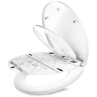 DOMUSPA Kinder Toilettensitz mit Quick-Release Funktion - Weiß, Kunststoff (45/5.5/37.6cm) - DomuSPA