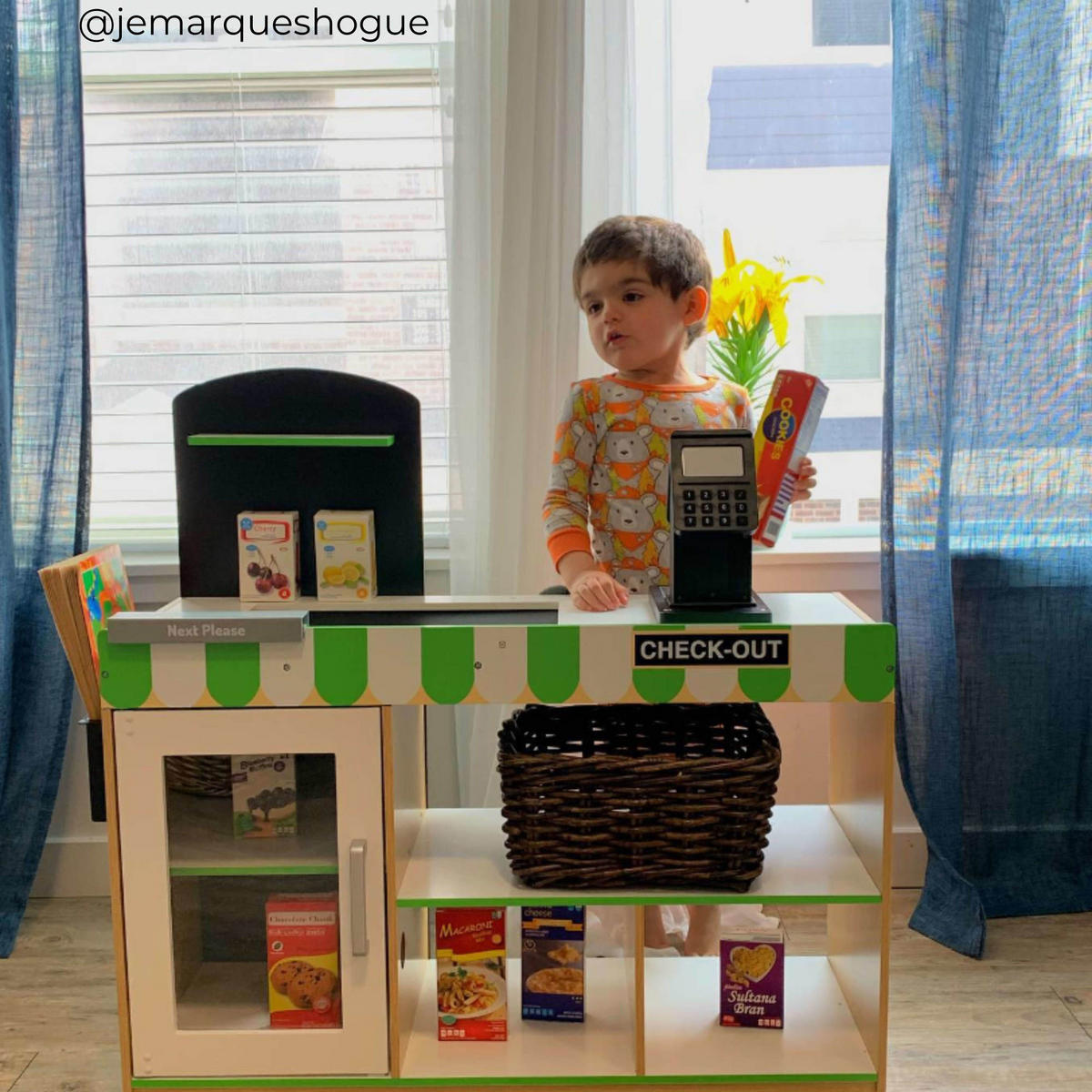 SPIELKASSE Austin, Grün, 79cm - Grün, Holzwerkstoff (33/79/84cm) - Teamson Kids