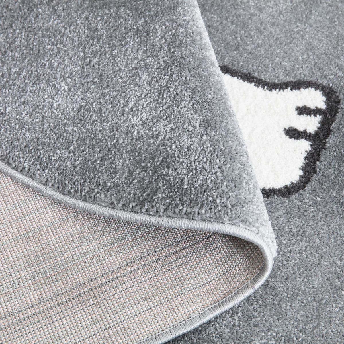 KINDERTEPPICH Anime 923 Grau 100x130 cm - Grau, Textil (130/100cm) - carpet city
