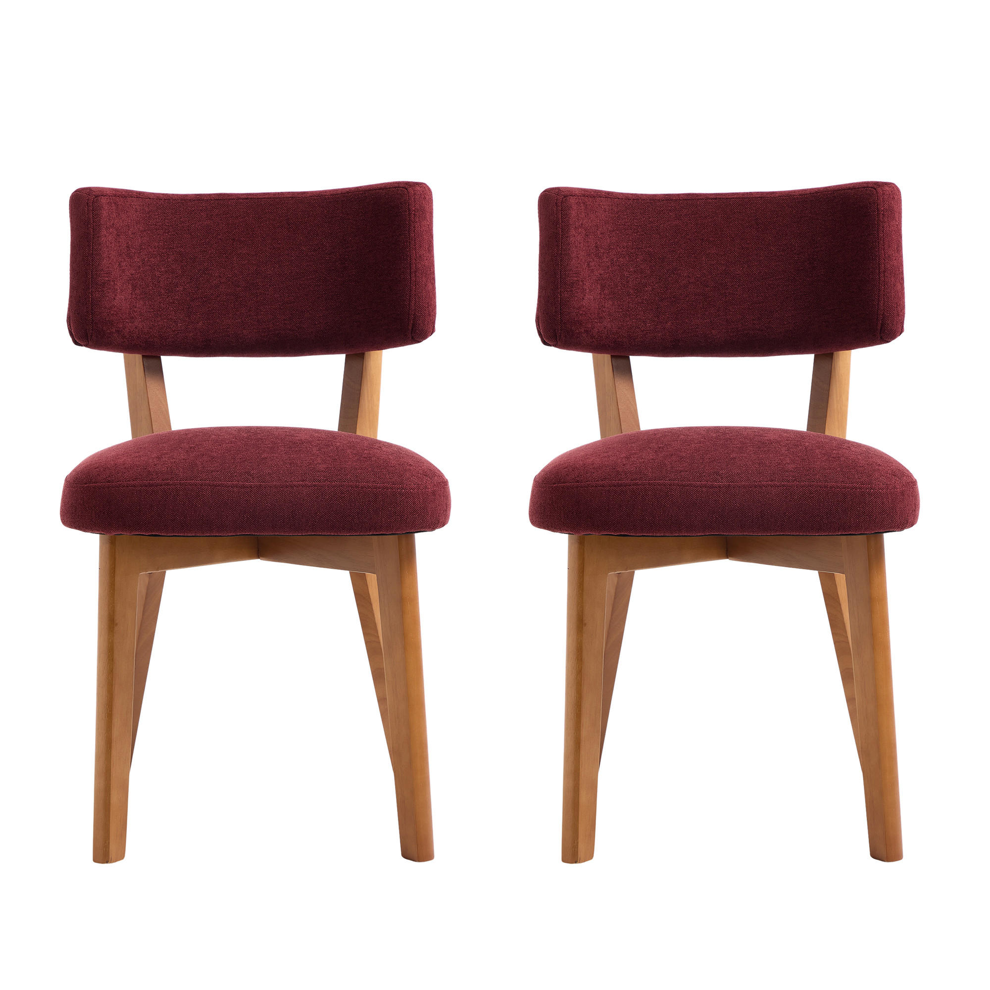 ComfortXL Stuhl-Set Weinrot 47x77x54.5 cm