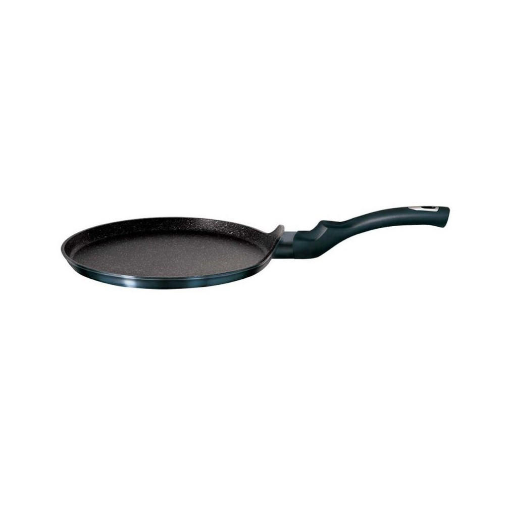 CRÊPEPFANNE Türkis 25/25/1.5 cm 8323 - Türkis, Kunststoff (25cm) - Berlinger Haus