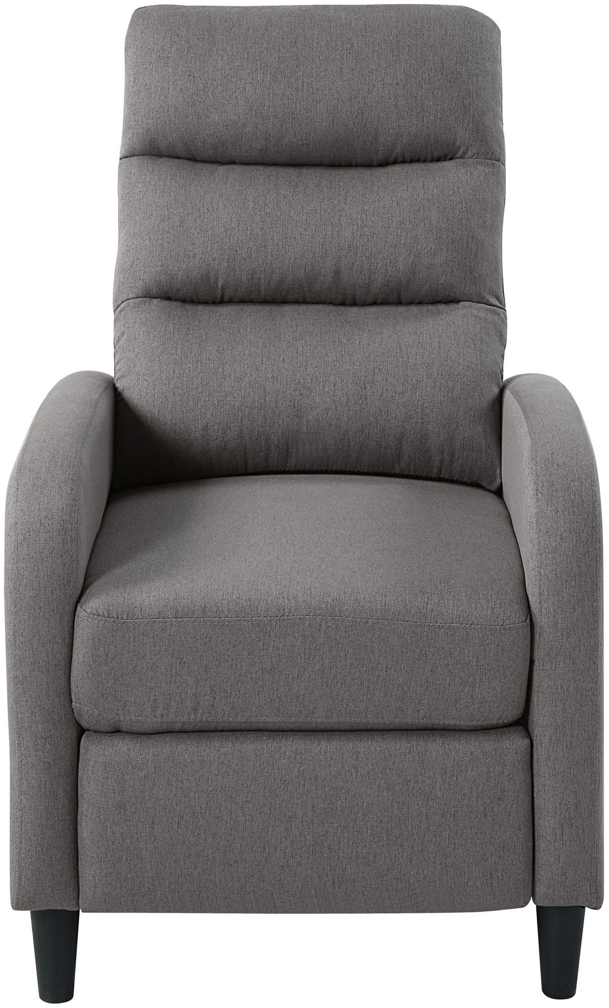 RELAXSESSEL Tiago Dunkelgrau - Dunkelgrau, Textil (69/102/90cm) - ATLANTIC home collection