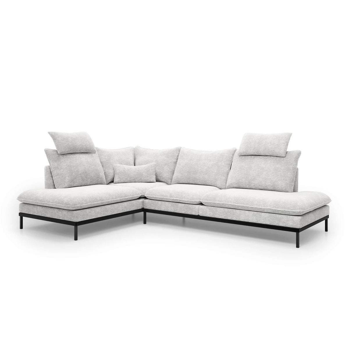 ECKSOFA Leafy Multicolor 293 cm - Multicolor, Textil (293/90/198cm) - Pillovely