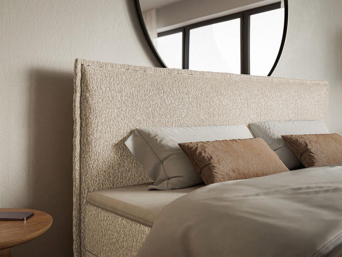 BOXBETT Softie Hellbeige Chenille 140x200 cm - Ecru, Textil (140/200cm) - Selsey