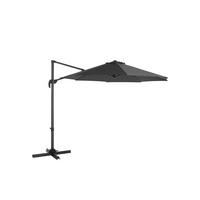 SONNENSCHIRM AMPELSCHIRM - Grau, Textil (300/300cm) - Hansiro