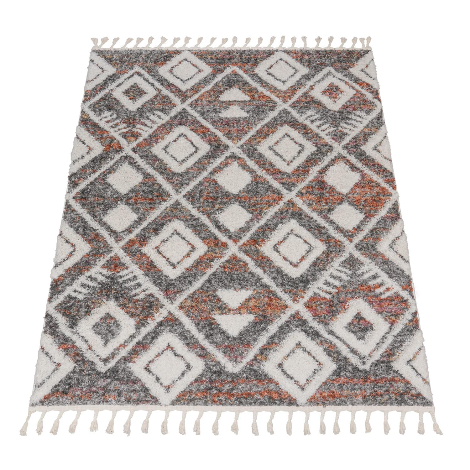 HOCHFLORTEPPICH 140/200 cm Monza 654 - Multicolor, Kunststoff (140/200cm) - Paco Home