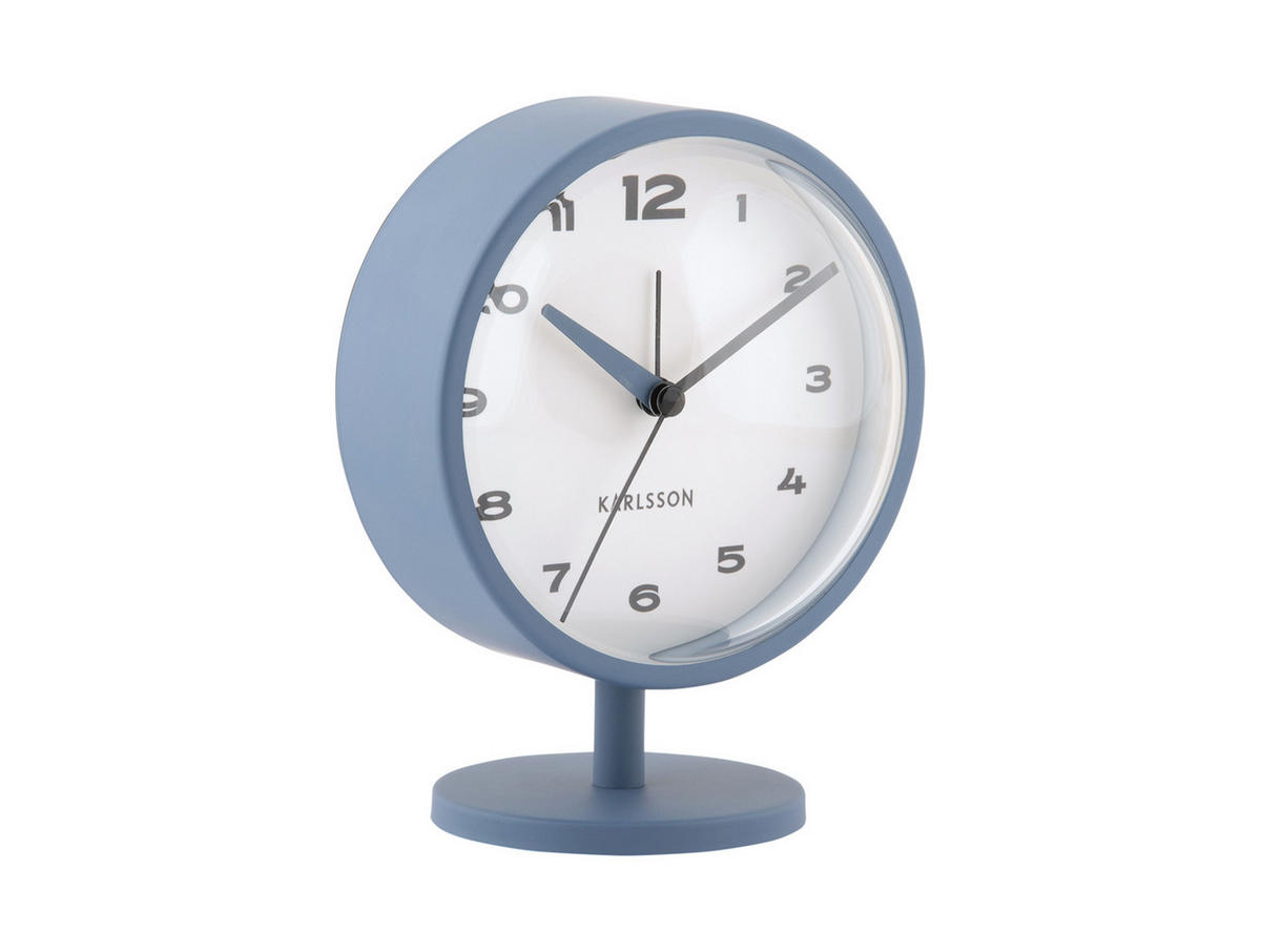 WECKER Brisk Dome 6/11/13 cm - Blau, Metall (11/13/6cm) - Karlsson