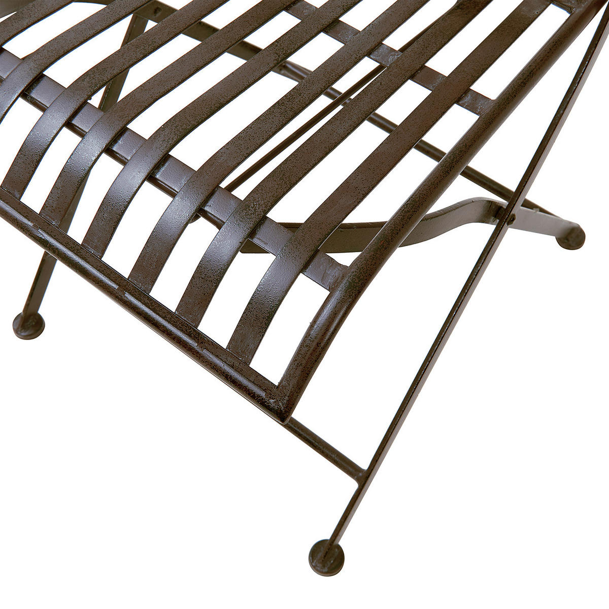 GARTENSTUHL (2er Set) Mandala Garden - Braun, Metall (41/93/56cm) - Butlers