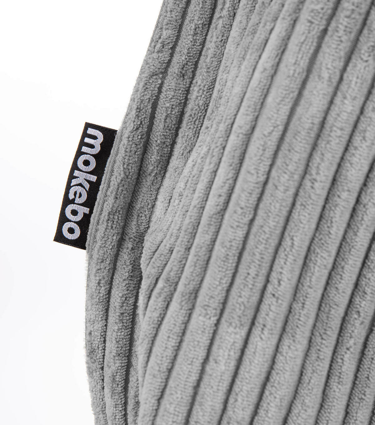 SITZSACK BEZUG Das Kuschel-Cover - Grau, Textil (130/20/170cm) - Mokebo