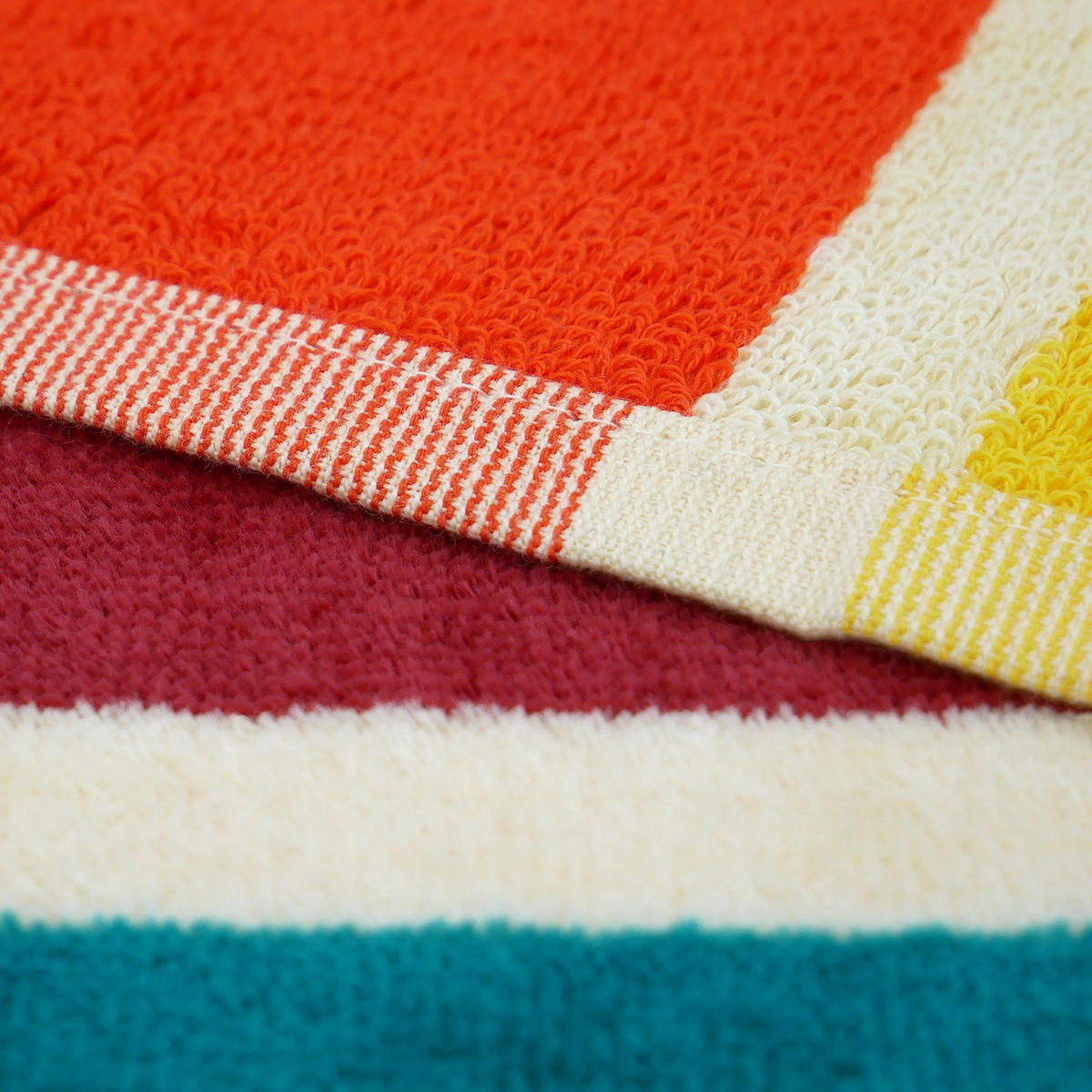 STRANDTUCH aus Veloursfrottee Jacquard Mehrfarbig 140x180 400g/m² - Malaga - Multicolor, Textil (140/180cm) - LE COMPTOIR DE LA PLAGE