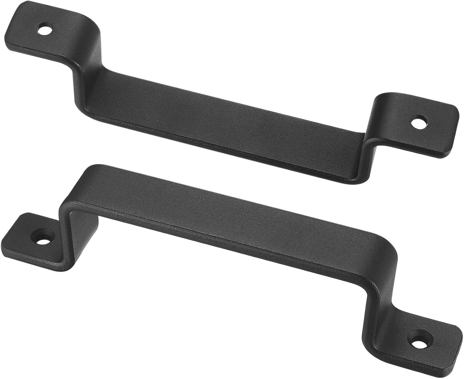 MÖBELGRIFF Schwarz 2er-Set 160x36x26 mm Gusseisen - Schwarz, Metall (2.6/3.6/16cm)