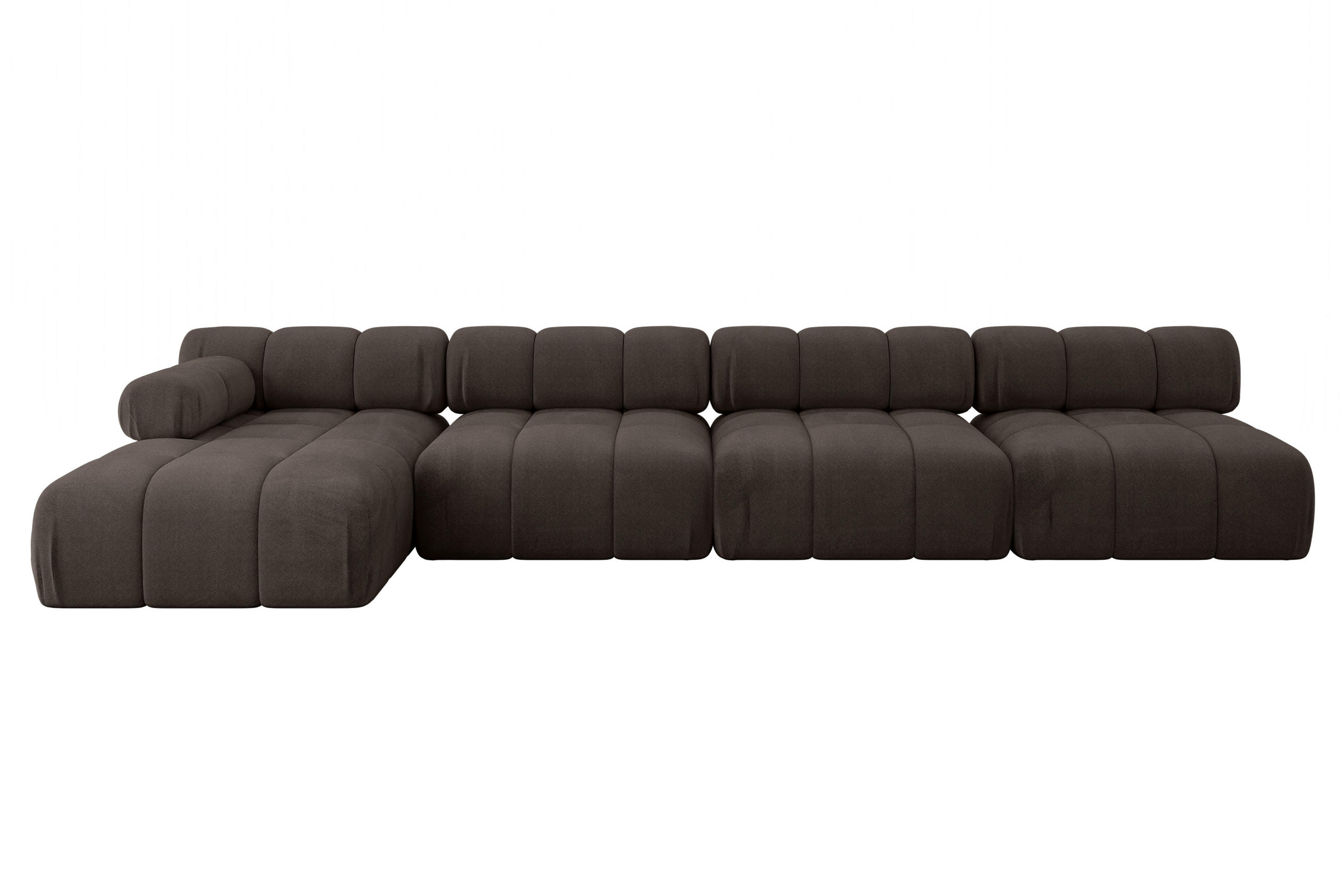 Altdecor Ecksofa Braun 380x160 cm