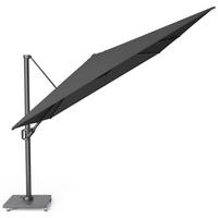 AMPELSCHIRM rechteckig 4 x 3 m Challenger T¹ Premium 360° kippbar schwarz/anthrazit - Schwarz, Metall (300/400cm) - Platinum