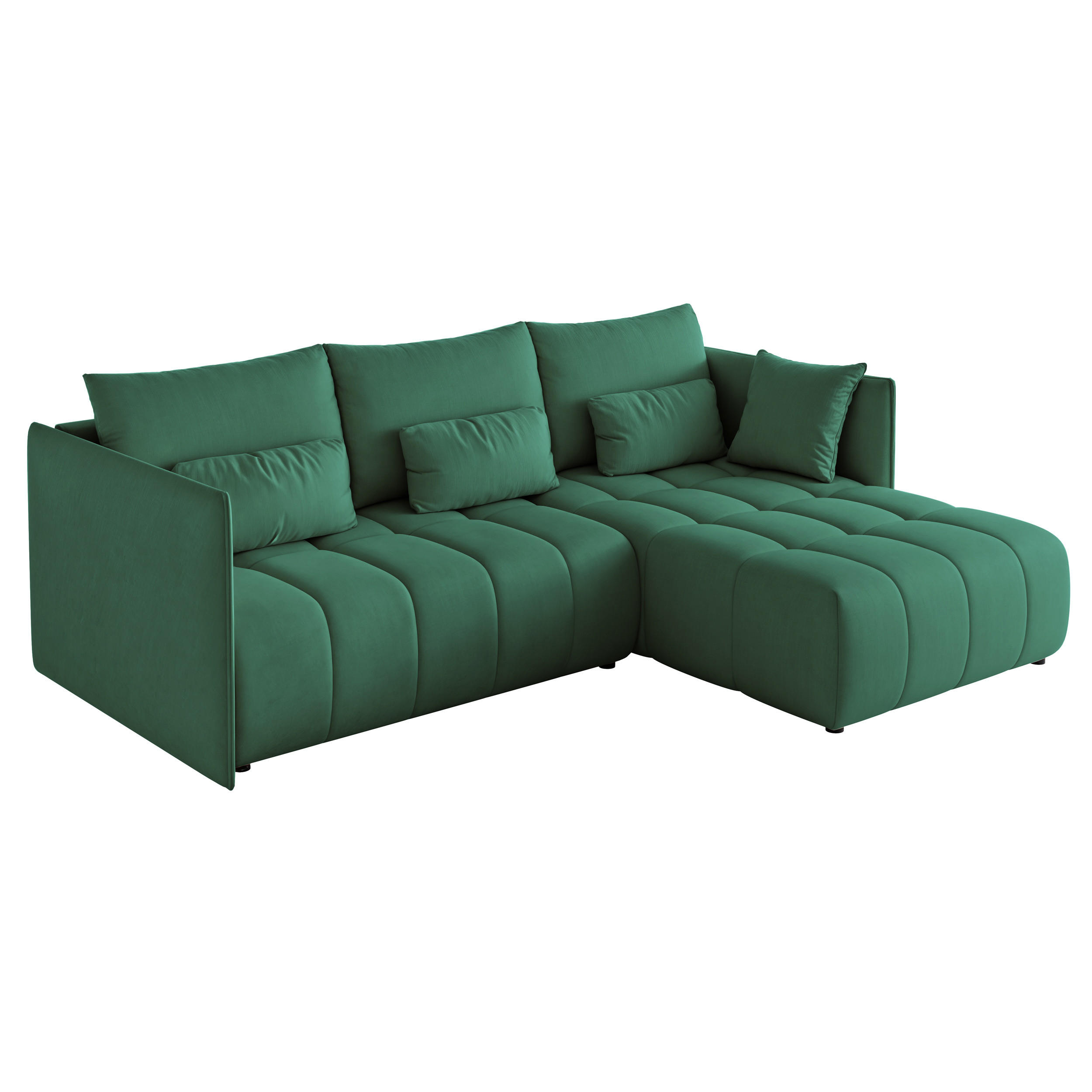Idohome Ecksofa Grün 245x180 cm