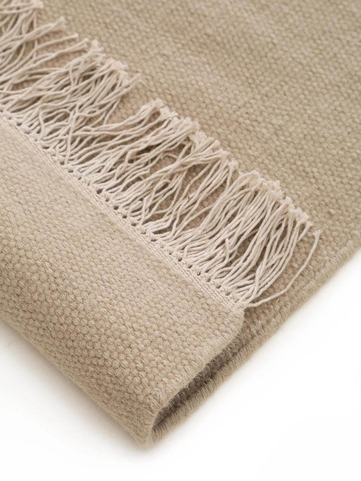 WOLLTEPPICH Liv Beige 170x240 cm - Beige, Textil (170/240cm) - benuta Pop