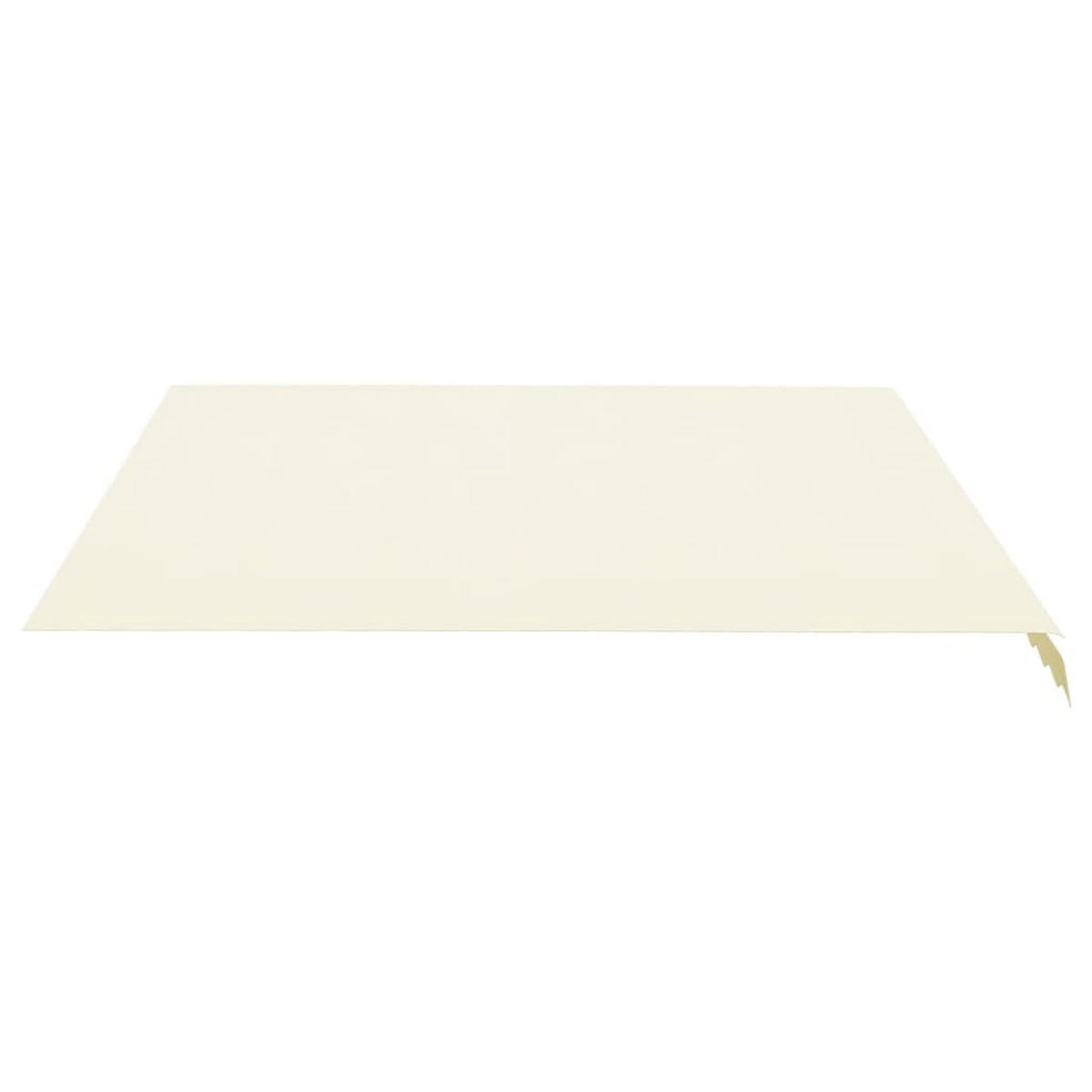MARKISENBESPANNUNG Markisenstoff Creme, für 400x350 cm - Creme, Textil (380/0.3/345cm) - DELUKE