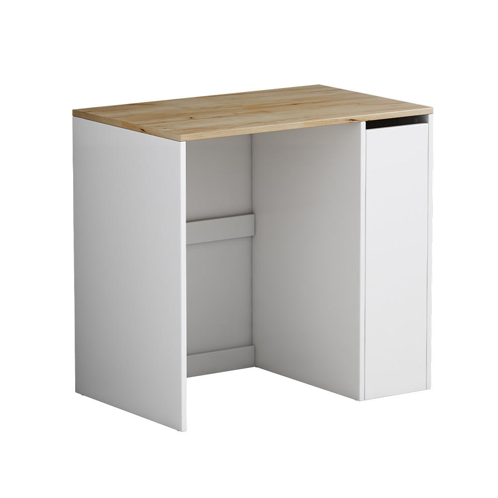 Vicco SKŘÍŇKA NA PRAČKU Lavik Bílá 93.5 x 88.5 cm se 3 přihrádkami