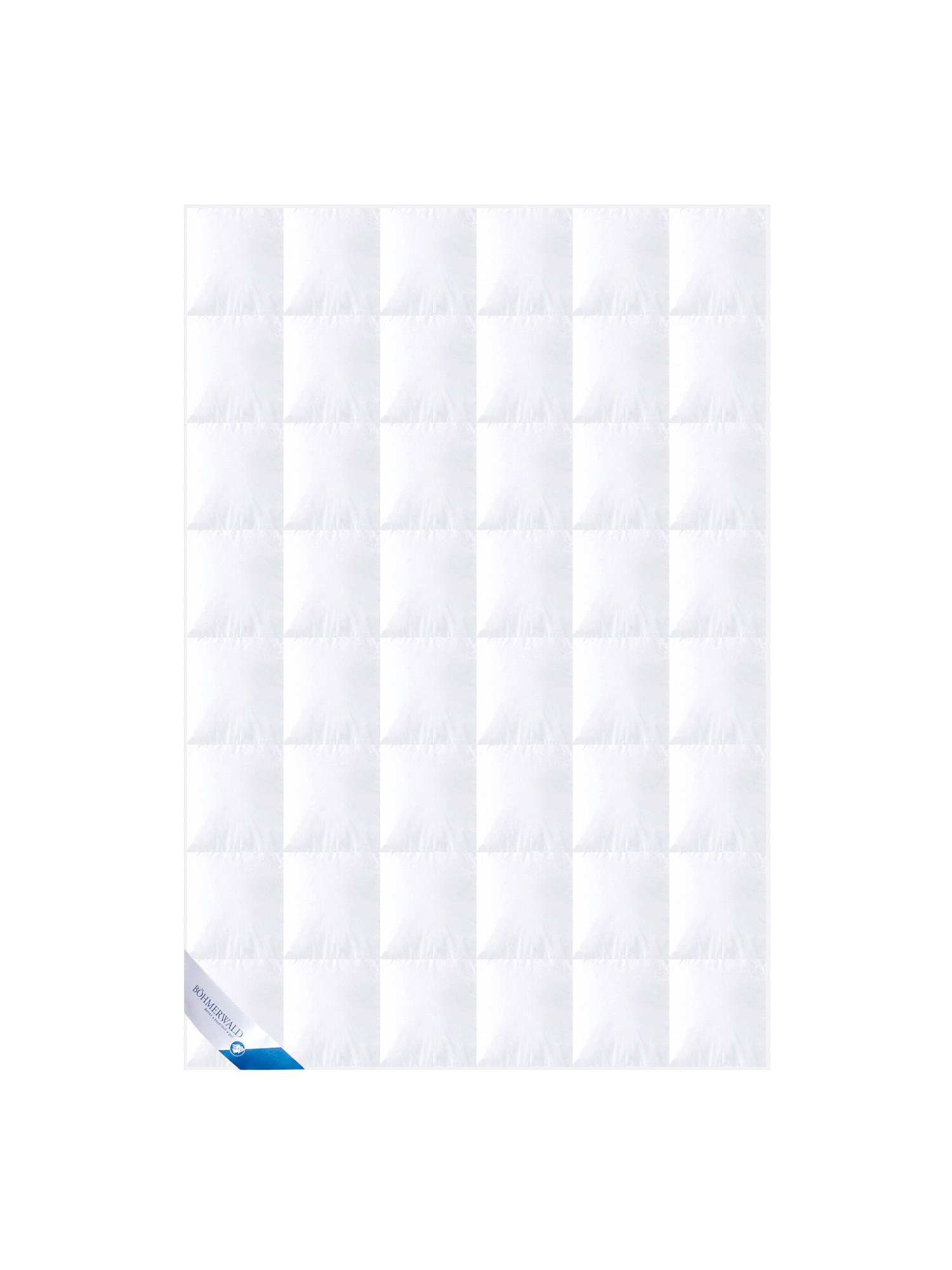 GANZJAHRESBETTDECKE EXQUISIT Gänsedaunen normal - Weiß, Naturmaterialien/Textil (135/200cm) - Böhmerwald