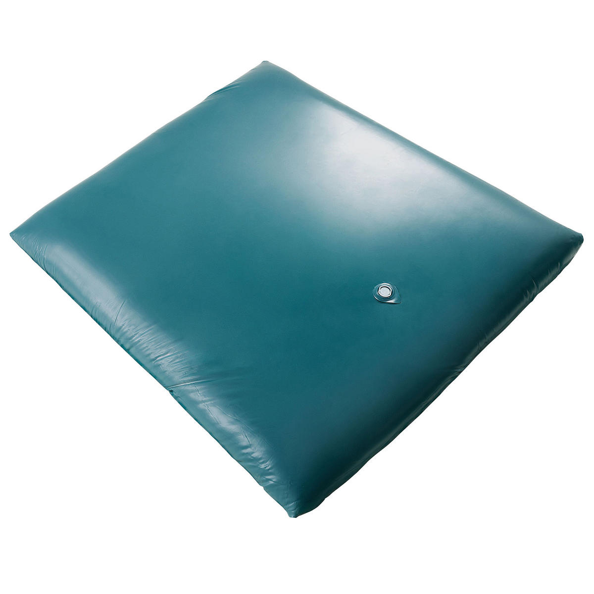 WASSERBETTMATRATZE Voll beruhigt 180/200/20 cm Mono - Blau, Textil (180/200cm) - Beliani