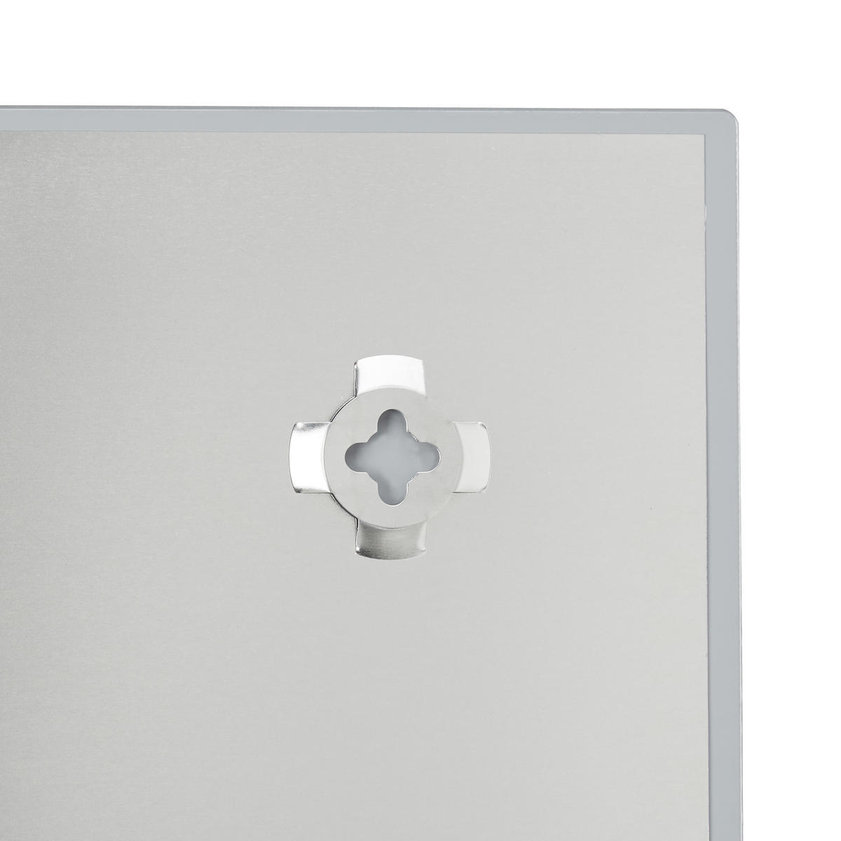 GLAS-MAGNETBOARD - Weiß, Glas/Metall (80/50/0.4cm) - Relaxdays