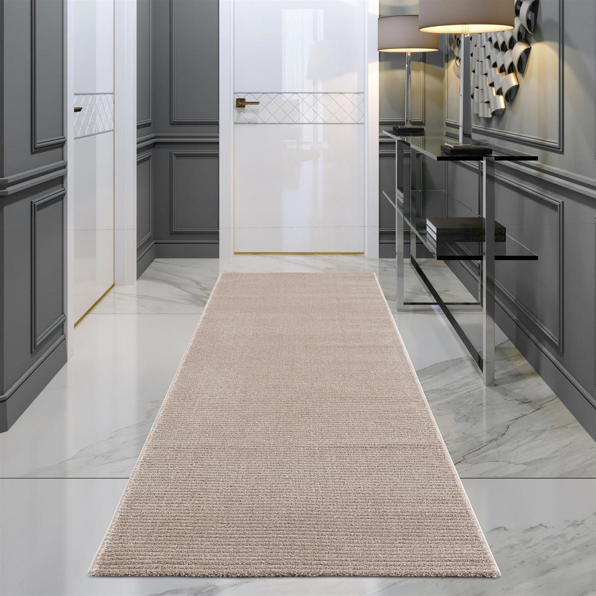 KURZFLOR-TEPPICH Fancy 900 Beige 80x150 cm - Beige, Textil (80/150cm) - carpet city