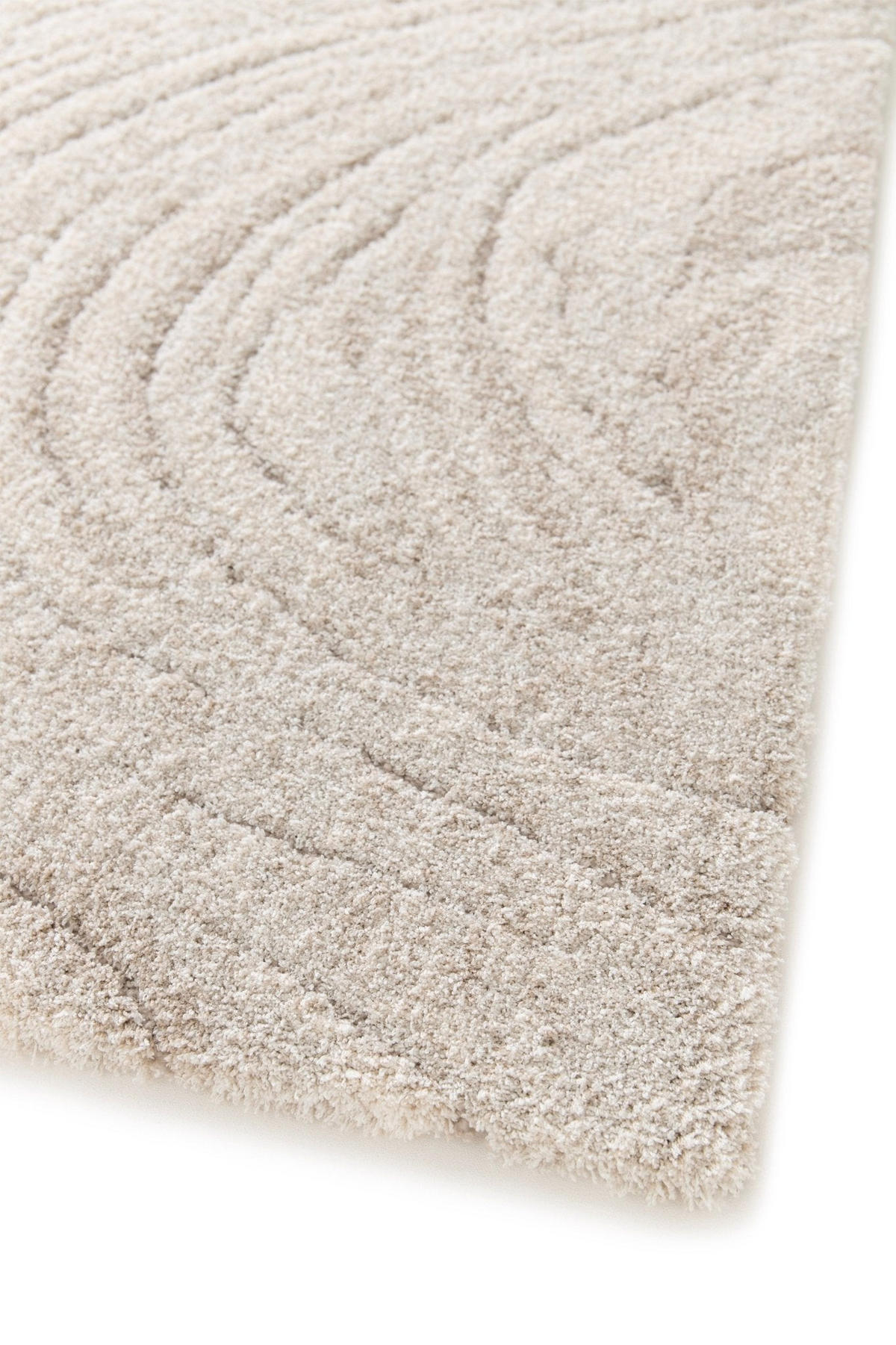 TEPPICH Designer ultraweich beige - Beige, Textil (120/170cm) - AFK Living