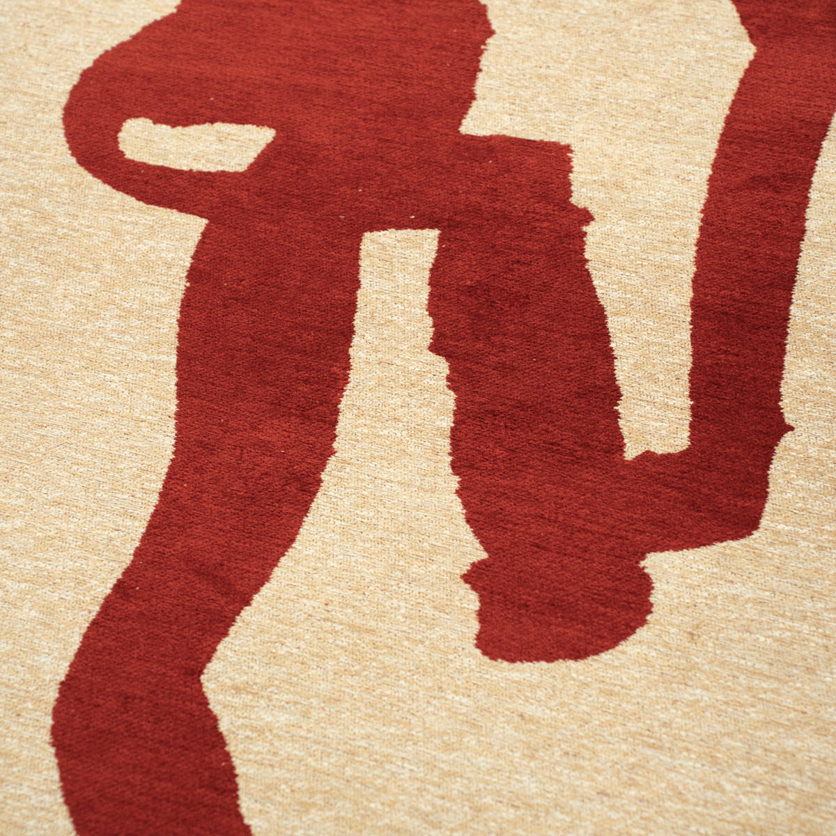 TEPPICH Imperial Red Ribbon 80/150 cm - Rot, Textil (80/150cm) - Louis De Poortere