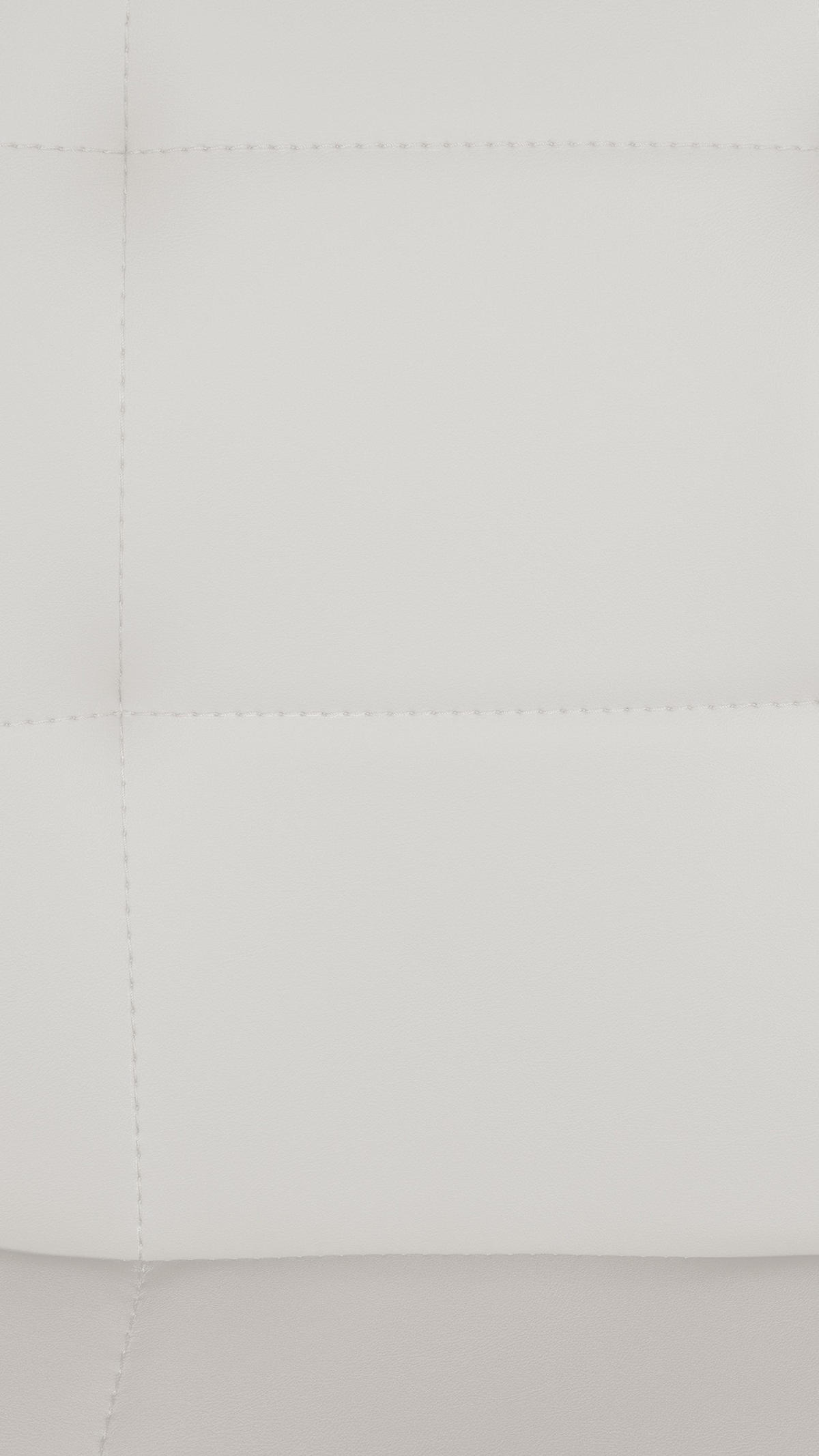 BARHOCKER Metall weiß - Weiß, Textil/Metall (47/58/56cm) - CLP