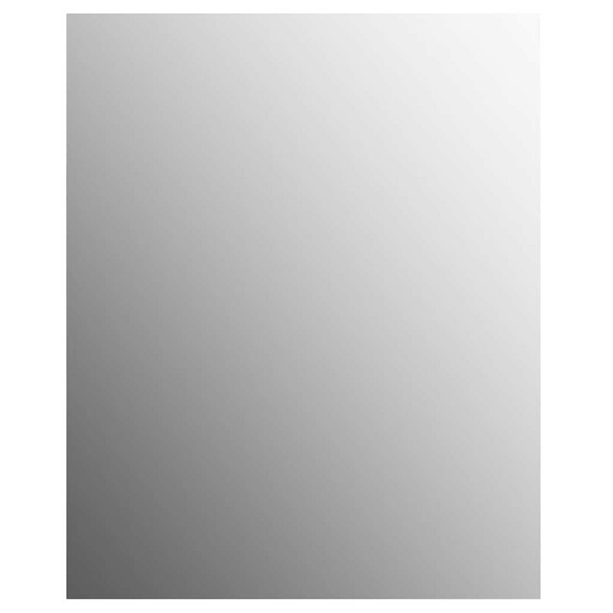 RAHMENLOSER Spiegel 100x60 cm Glas - Silberfarben, Glas (60/0.4/100cm) - furnicato