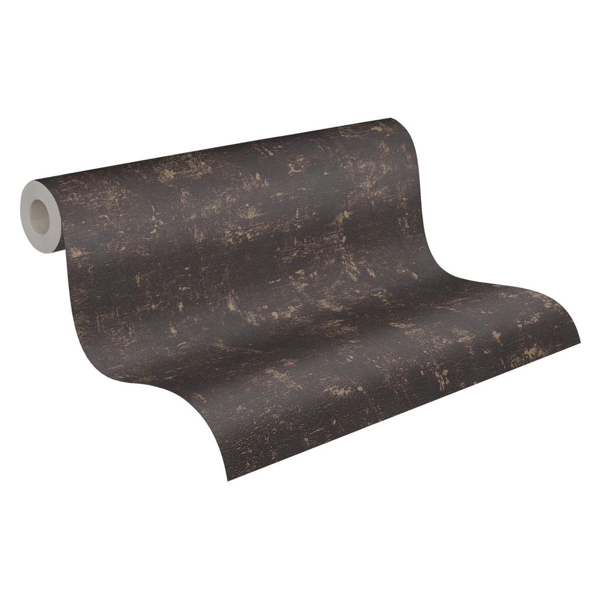VLIESTAPETE Schwarz 53/1005 cm - Schwarz, Textil (53/1cm) - KUNSTLOFT
