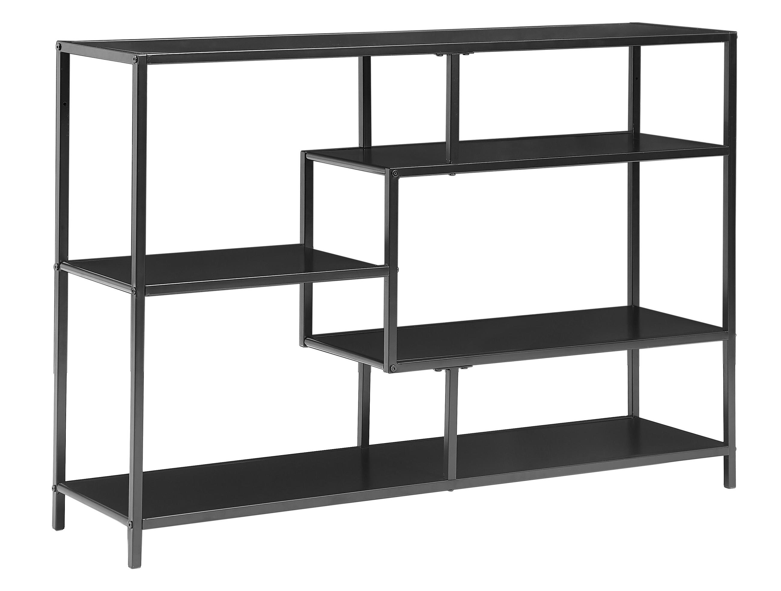 Nordlys Regal Schwarz 114x78x30 cm