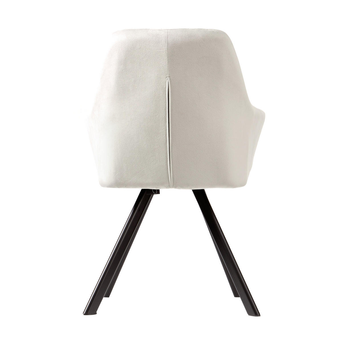ESSZIMMERSTUHL MASON 2er Set Samt Beige - Beige, Textil (58/85/60cm) - SVITA