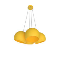 HÄNGELEUCHTE - Gelb, Metall (25/25/20cm) - Lumicom