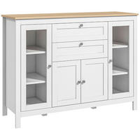 SIDEBOARD Weiß 120/40/90 cm - Weiß, Holz (120/90/40cm) - PANGIVO
