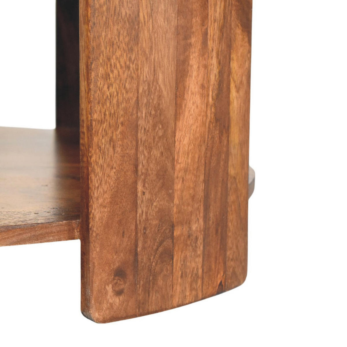 COUCHTISCH mit Roasted-Almond-Finish, Leder auf der Oberfläche, kaffeebraun - Braun, Leder/Holz (85/85/42cm) - Artisan Furniture