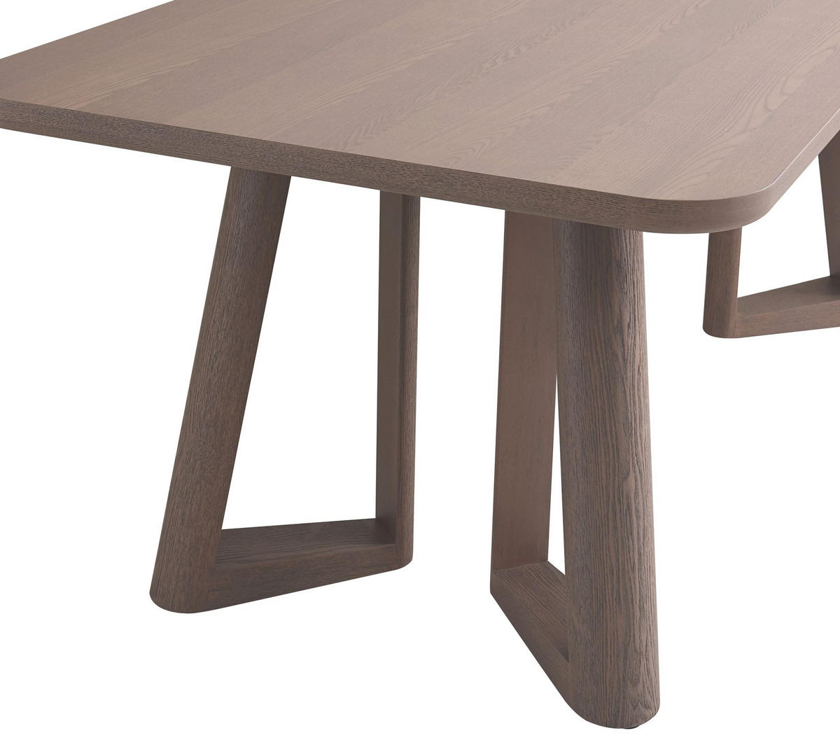 ESSTISCH Alisser Nussbaum-Furnier 200 x 100 cm - Nussbaumfarben, Holzwerkstoff (100/200/76cm) - Selsey