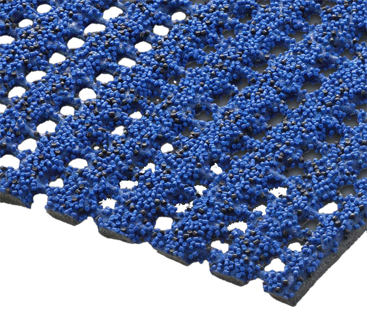 SICHERHEITSMATTE Rutschfest R13 Blau 120x750cm - Blau, Kunststoff (120/750cm) - AKO