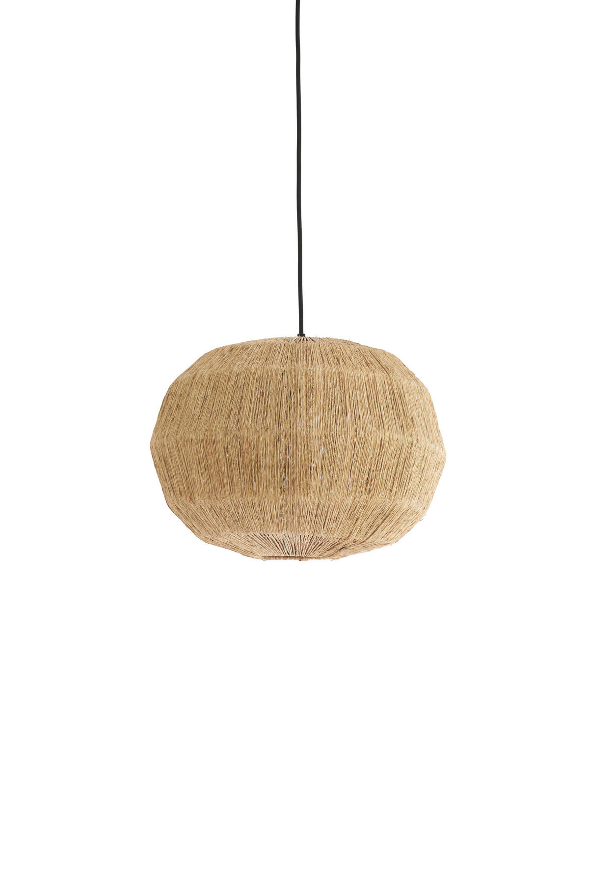HÄNGELAMPE - Braun - 40/40/40 cm - Braun, Textil (40/40/40cm) - Light & Living
