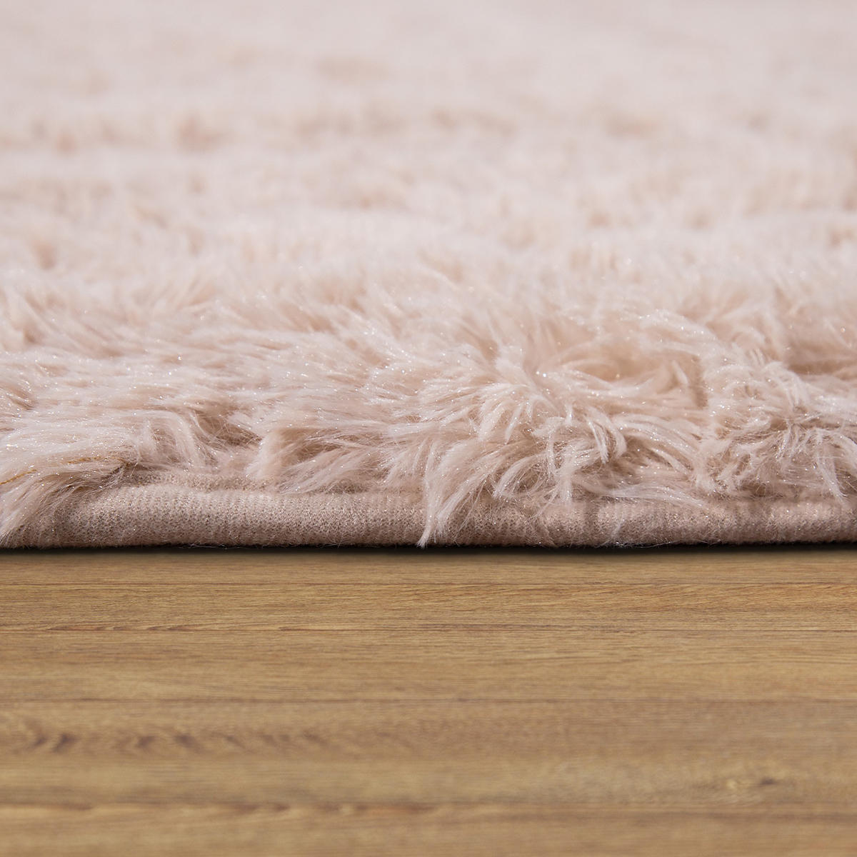 HOCHFLORTEPPICH 200/200 cm Silky 591 - Creme, Textil (200/200cm) - Paco Home