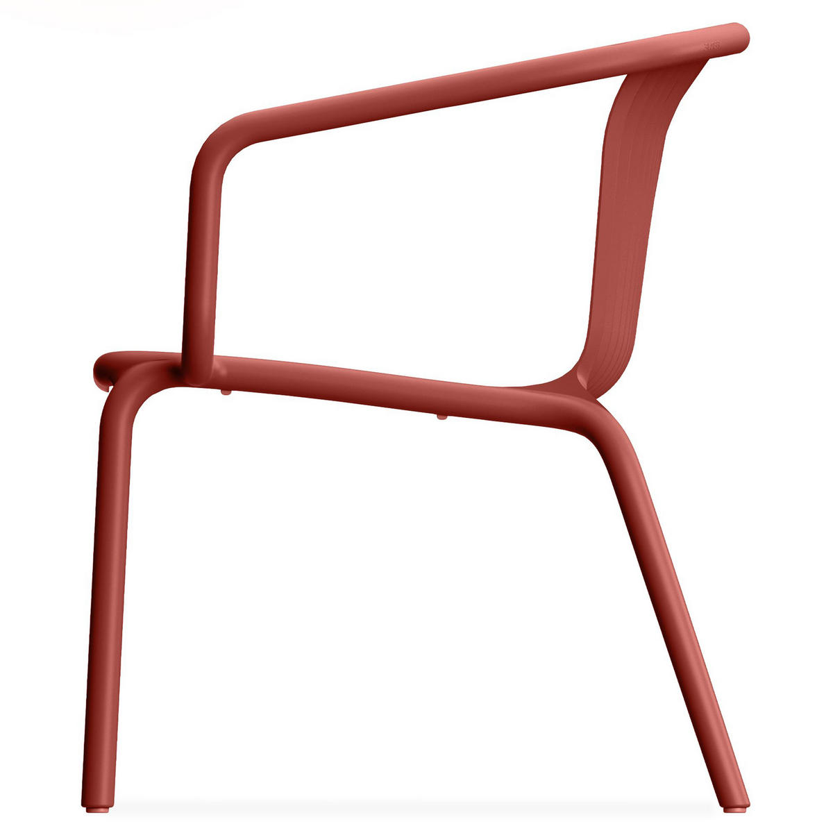 GARTEN ESSGRUPPE FICCARI, Gartenmöbel-Set 3-tlg, Rot - Rot, Kunststoff - KONSIMO®