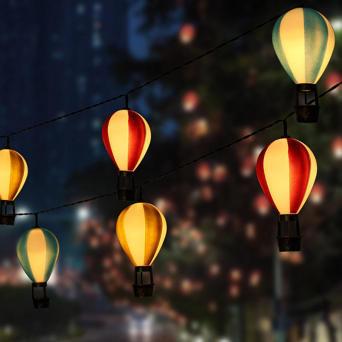 LED AUSSENLEUCHTE Kunststoff Bunt - Multicolor, Kunststoff (390/6/11cm) - Globo Lighting