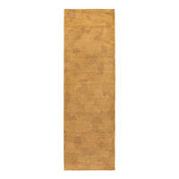 TEPPICH In-/Outdoor Flachgewebe GOLD PULP 80 x 250 cm - Gelb, Textil (80/250cm) - Novatrend