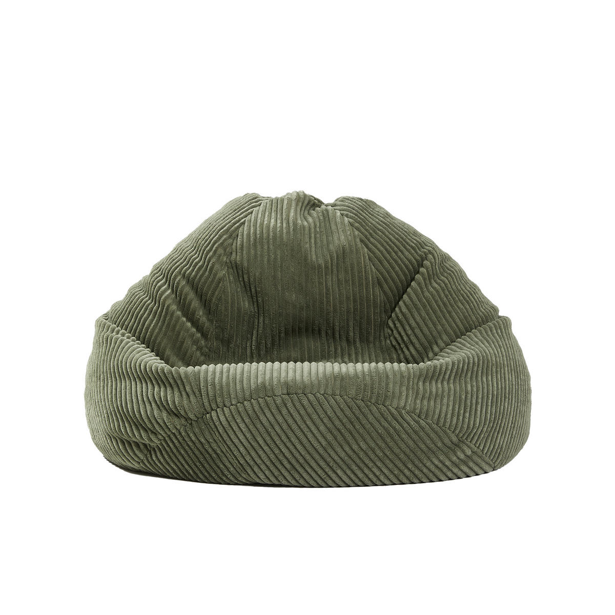 POUF kord Grün - Grün, Textil (85/50/85cm) - Nordlys