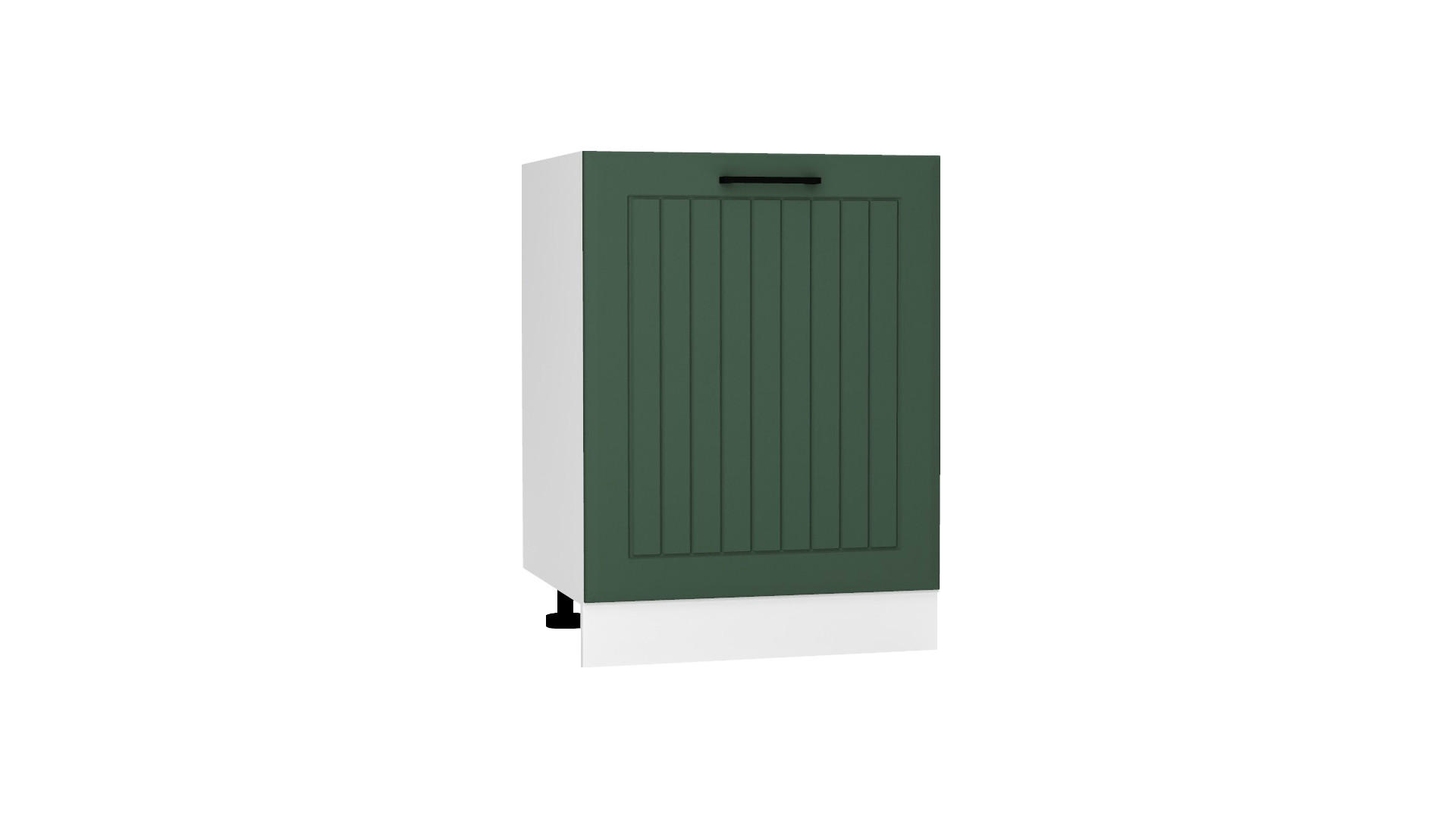 SPÜLENUNTERSCHRANK D60ZL S/1 - Arvion - Praktischer Stauraum unter der Spüle - Grün, Holz/Metall (60/82/52.4cm) - ROYAL24_MARKT