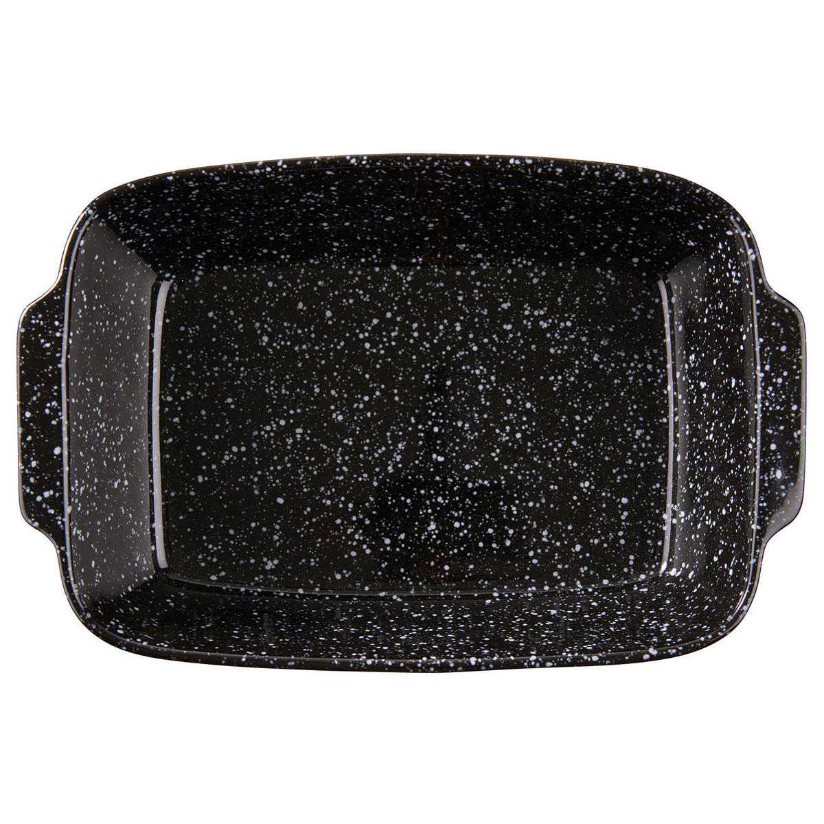 AUFLAUFFORM (4er Set) Au Gratin - Schwarz, Keramik (31/21/8cm) - Butlers